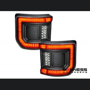 Jeep Gladiator JT Tail Lights - Flush Mount - LED - Smoked Lens